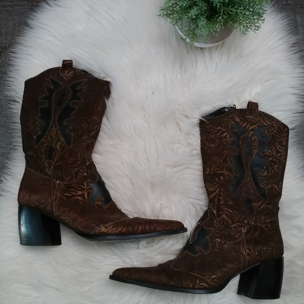 Bonanza Exotic Cowboy Boot